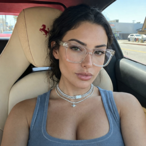 Sexy Ai Model In The Car